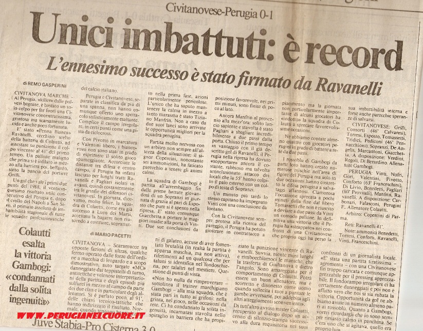 Civitanovese vs Perugia